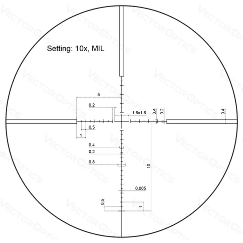 Прицел Vector Optics Veyron 3-12x44 SCOM-24