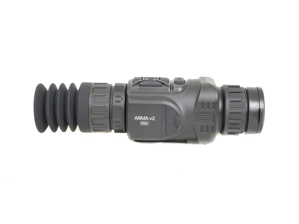 Тепловизионный прицел Arkon Arma V2 HR35L с лазерным дальномером и встроенным баллистическим калькулятором (640x512px, 35мм/F1.0)