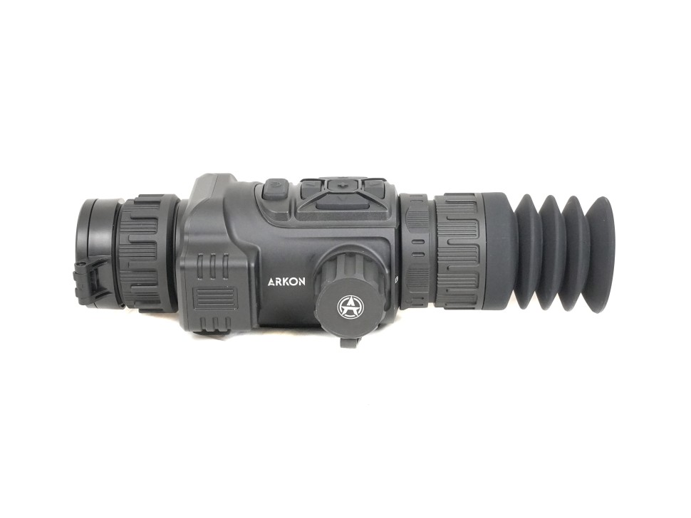 Тепловизионный прицел Arkon Arma V2 HR35L с лазерным дальномером и встроенным баллистическим калькулятором (640x512px, 35мм/F1.0)