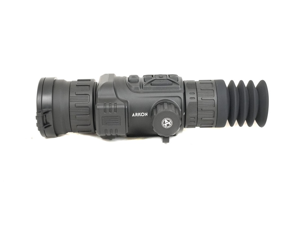 Тепловизионный прицел Arkon Arma V2 LR50L с лазерным дальномером и встроенным баллистическим калькулятором (384х288px, 50мм/F1.0)